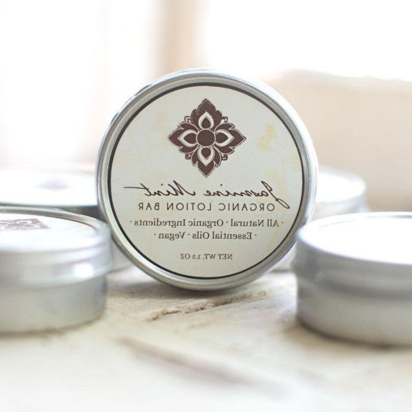 Jasmine Mint Organic Lotion Bar